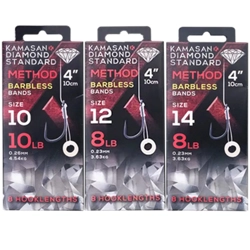 Kamasan Diamond Standard Method Barbless Bands